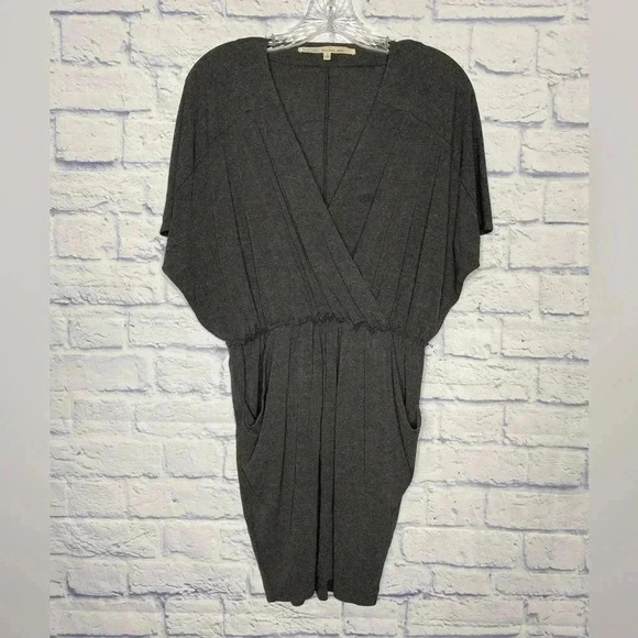 Rachel Roy Heather Gray Wrap Dolman Dress - Picture 2 of 4